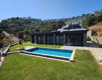 Detached Single Story Houses with Private Pools in Bodrum 1
