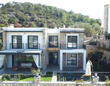 Detached Houses with Private Pools in Bodrum Golturkbuku 1