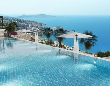 Sea-view Apartments in a Secure Complex in Bodrum Yalikavak 1