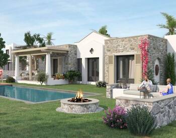 Houses with Private Pools and Sea Views in Bodrum Gumusluk 2