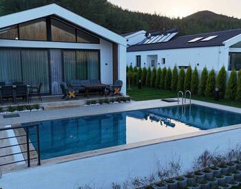 3-bedroom Detached Houses with Pool in Mugla Seydikemer 2