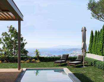 Отдельная Недвижимость с Видом на Море в Центре Бодрума 1