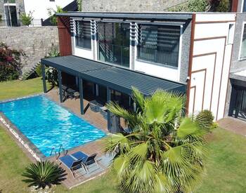 منزل مطل على البحر ومسبح خاص في بودروم ياليكافاك 3