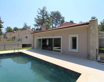 Detached Houses with Pool and Nature View in Mugla Fethiye 2