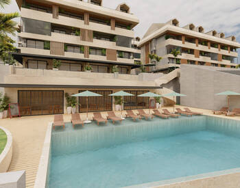 Stylish Apartments in Complex with Rich Amenities in Fethiye 1