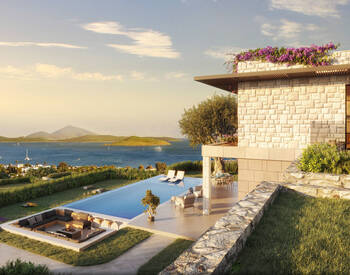 Stylish Detached Houses with Garden and Pool in Bodrum 1