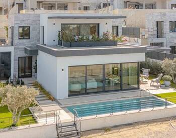 Hus Med Havsutsikt Med Privat Pool Och Trädgård I Bodrum 2