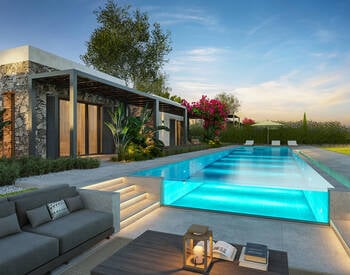 Hus Med Havsutsikt Och Uthus I Bodrum Gumusluk 2