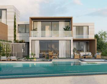 Sea-view Houses with Pool and Parking in Bodrum Akyarlar 1