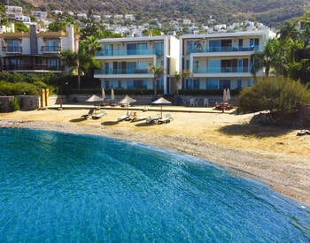 Апартаменты в комплексе с частной бухтой в Бодруме, Кючюкбюк 2