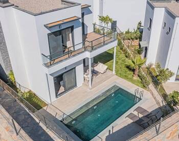 Maisons Individuelles Avec Vue Sur La Mer Et Piscine Privée À Bodrum 2