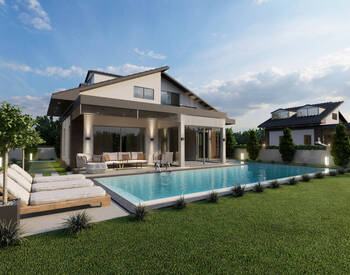 خانه های مستقل در یک مجتمع با استخر در Çaliş Fethiye 3