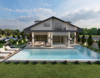 خانه های مستقل در یک مجتمع با استخر در Çaliş Fethiye 2