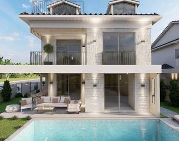 5-zimmer-haus Mit Pool Nahe Annehmlichkeiten In Fethiye 1