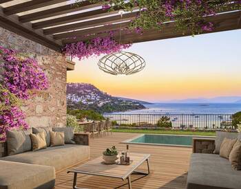 Maisons Individuelles Avec Vue Sur La Baie À Turkbuku Bodrum 1