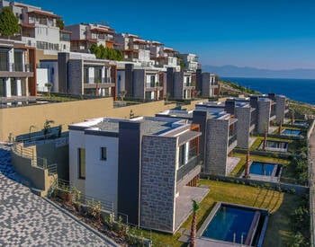 Modern Houses with Private Pools Near Akyarlar Beach 1