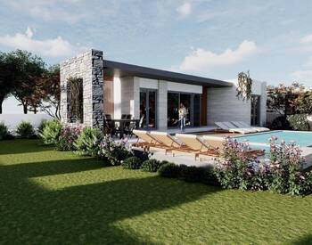 Single-story Houses with Pool in Bodrum 2