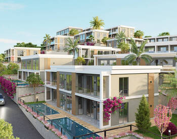 Элегантные квартиры в комплексе с бассейном в Бодруме 2