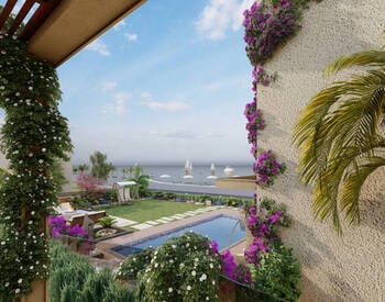 Elegante Huizen In Een Project Aan Zee In Bodrum Torba 2