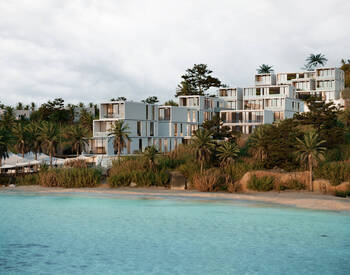 Elegant Apartments in a Project with Private Beach in Bodrum 1