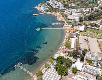 Enplansvillor Nära Stranden I Populära Bodrum Kadikalesi 2
