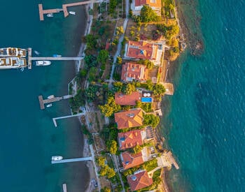 Seafront Yalı for Sale with Private Pier in Fethiye Knight Island 2