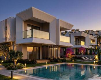 فيلات مطلة على الطبيعة للبيع مع مسبح في أدابوكو، بودروم 1