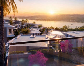 فيلات مطلة على الطبيعة للبيع مع مسبح في أدابوكو، بودروم 2