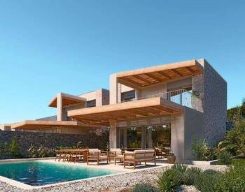 Spacious and Bright Villas with Pools in Bodrum Gümüşlük 1