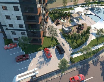 Real Estate in a Boutique Project with a Pool in Mersin Yenisehir 2