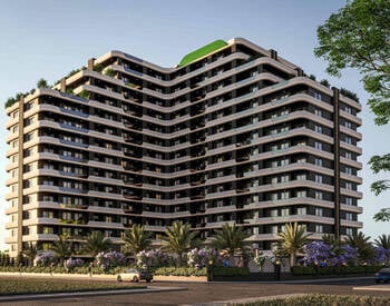 Propriétés Neuves Avec Piscine Et Jardin À Mersin Erdemli 2