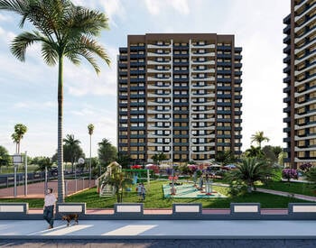 آپارتمان کاملا نو با استخر نزدیک دریا در توموک مرسین 3