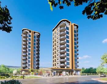 Neue Wohnungen In Einer Wohnanlage Mit Pool In Mersin Erdemli 1