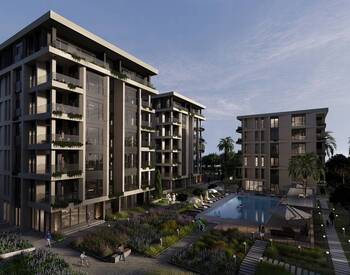 Brand New Apartments with Communal Pool in Mersin 2