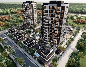 Apartments in Well-equipped Complex in Mersin Mezitli 2