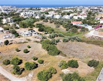 Sea View Land with Construction Permit in North Cyprus Girne 1