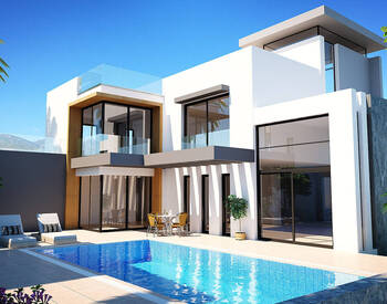 Modern-design Villas with Pool in North Cyprus Girne 1