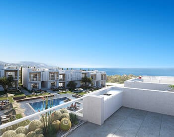 Havsutsikt Lägenheter I Ett Komplex Med Pool I Girne Norra Cypern 1