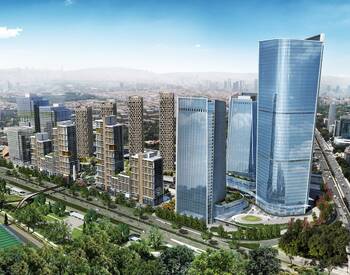Modern Offices in a Comprehensive Project in Ankara Center