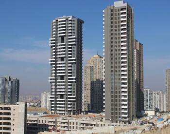 Luxueux Immobiliers Dans Résidence Avec Piscine À Ankara 1