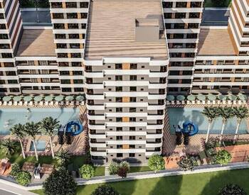 Nature and City Views Flats in a Complex in Mersin Tomuk 1