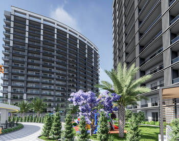 Apartments in New Build Complex Close to Sea in Mersin Tomuk 1