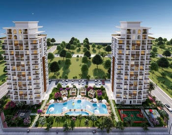 Investeringsappartementen In Een Complex Nabij Zee In Mersin Tece 1