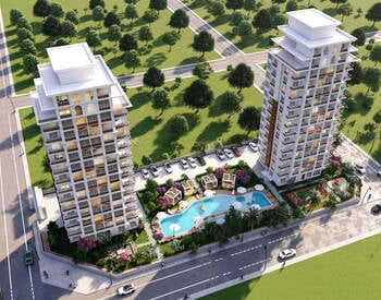 Investment Flats in a Complex Near the Sea in Mersin Tece 2