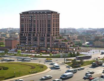 Офисы и магазины в удачном месте Стамбула в Аташехире 2