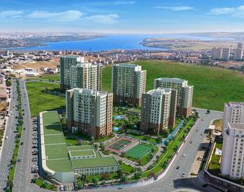 Chic Flats in a Comprehensive Project in Avcilar Istanbul 1