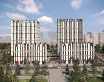 New Build Flats in a Luxury Complex in Umraniye, Istanbul