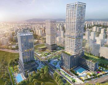 Contemporary Real Estate in Luxury Complex in Atasehir 1