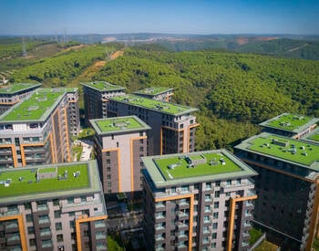 伊斯坦布尔卡伊塔内( Kagithane)森林景观的宽敞房地产 2