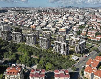 Nature and City View Apartments in a Complex in Bahcelievler Istanbul 1